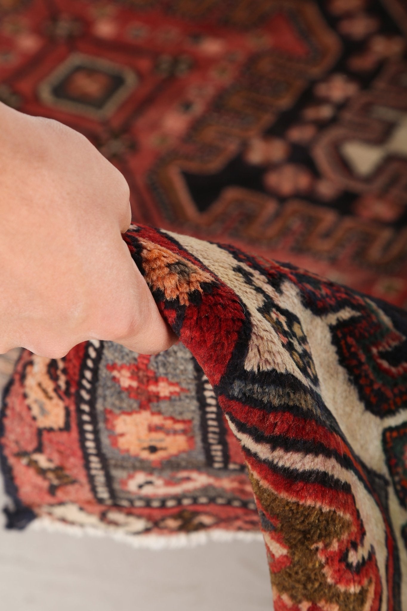Persian Luri Runner Rug | 3' 10