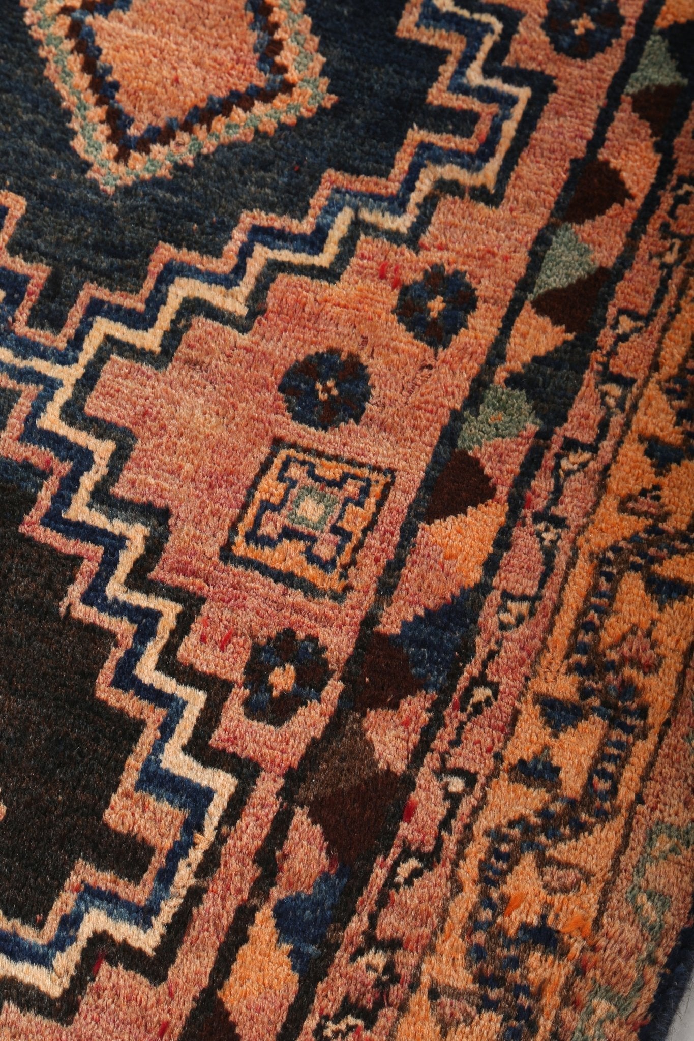 Persian Luri Runner Rug | 4' 3