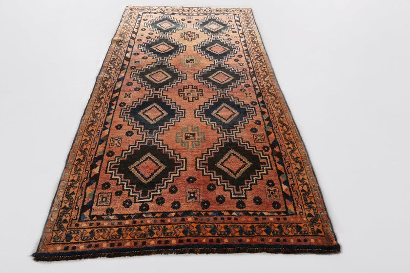 Persian Luri Runner Rug | 4' 3