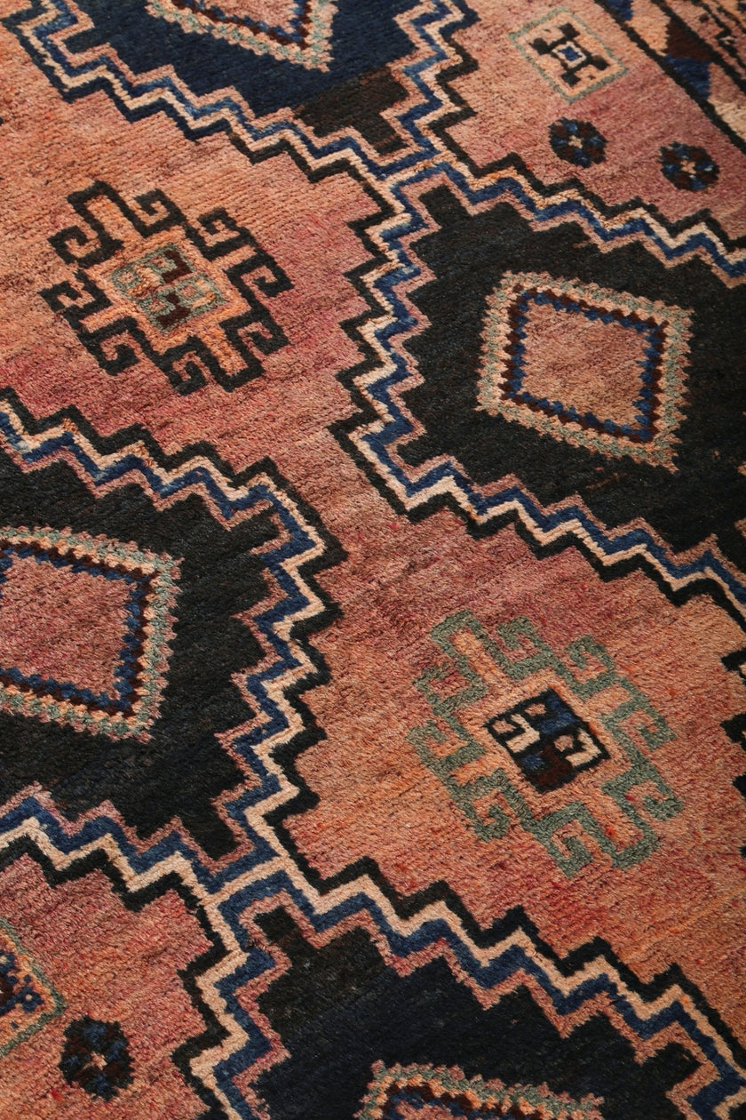Persian Luri Runner Rug | 4' 3