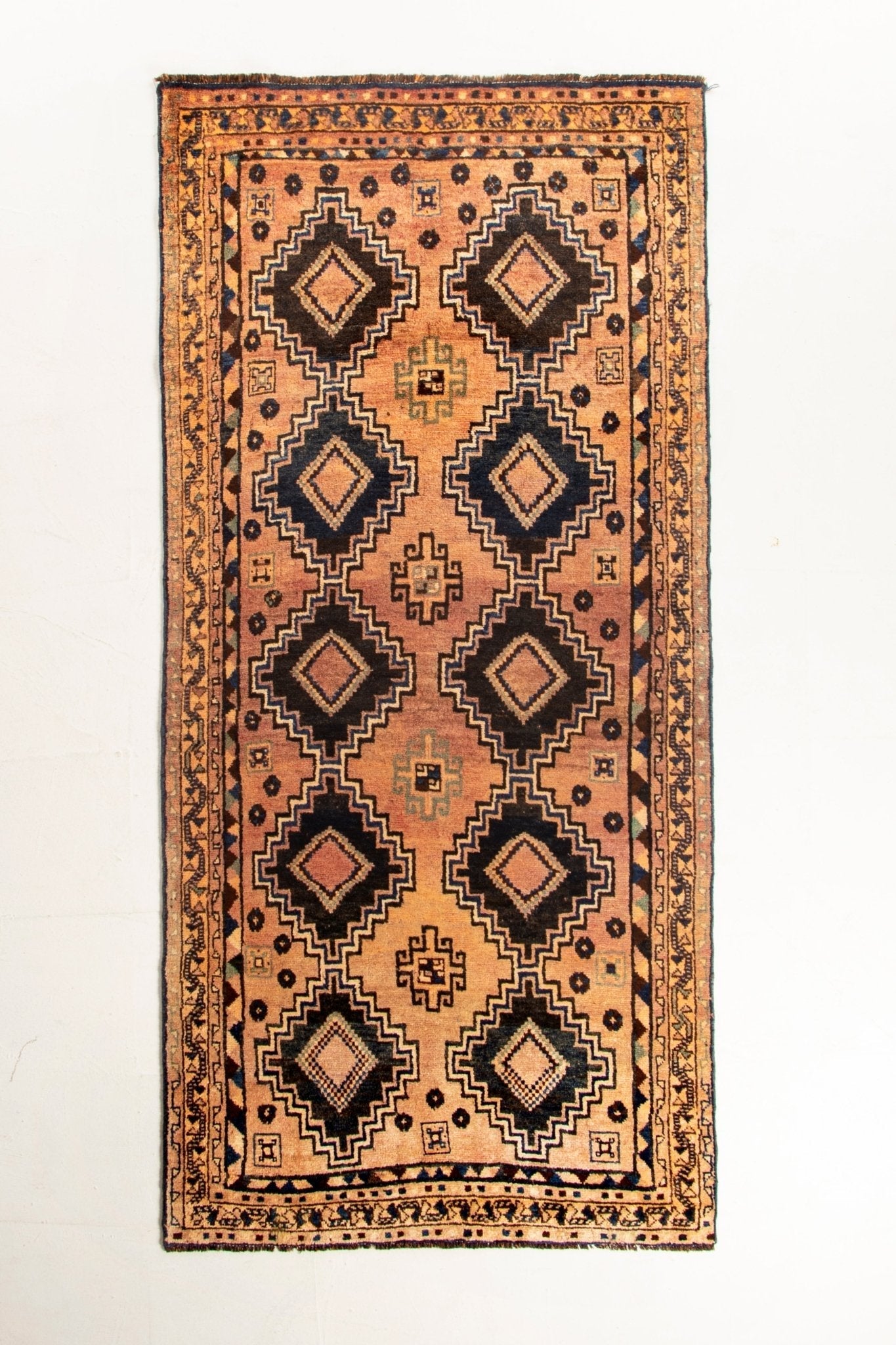Persian Luri Runner Rug | 4' 3