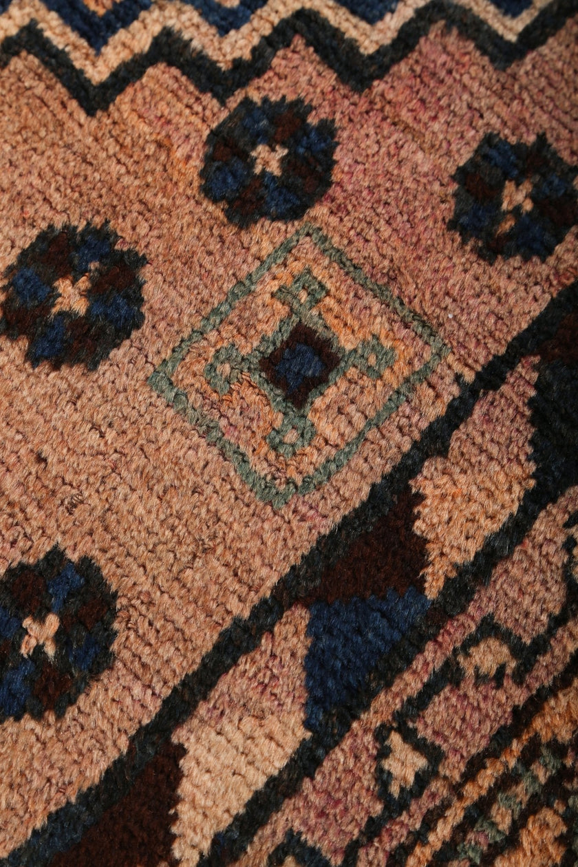 Persian Luri Runner Rug | 4' 3