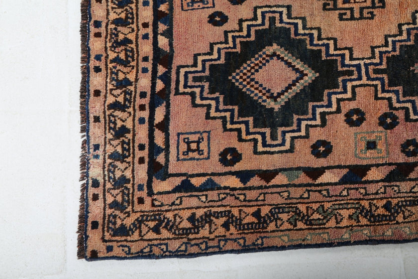 Persian Luri Runner Rug | 4' 3