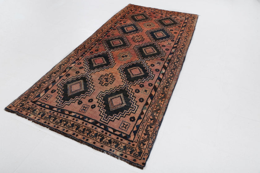 Persian Luri Runner Rug | 4' 3