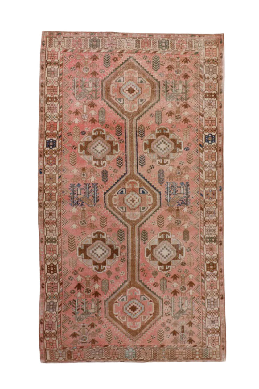 Persian Mahal Rug | 4' 9