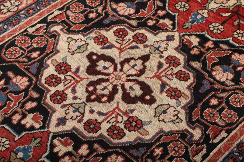 Persian Mahal Runner Rug | 3' 9