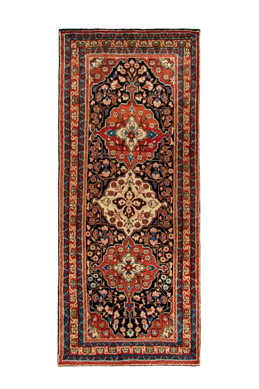 Persian Mahal Runner Rug | 3' 9