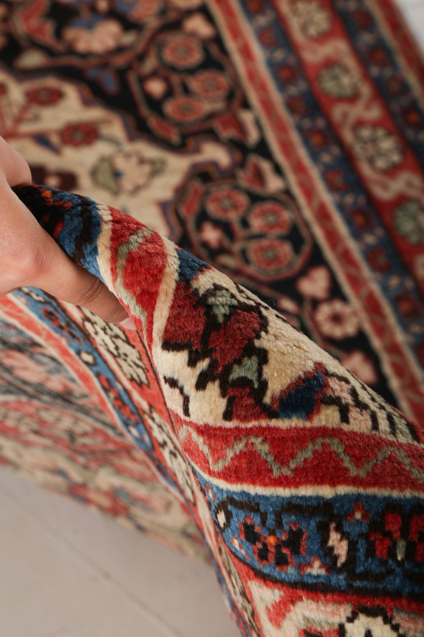 Persian Mahal Runner Rug | 3' 9