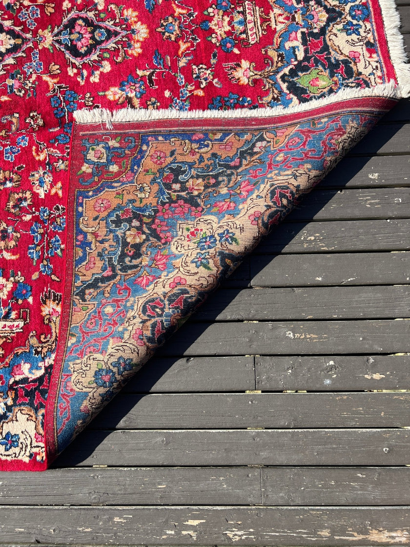 Persian Mashad Rug | 7' 10