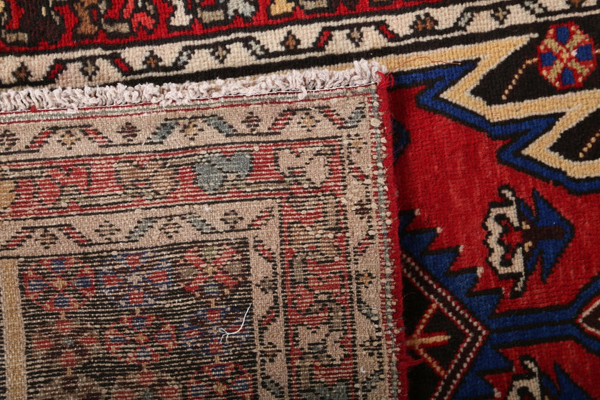 Persian Mazlaghan Rug | 2' 7