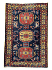 Persian Meshkin Rug | 4' 7