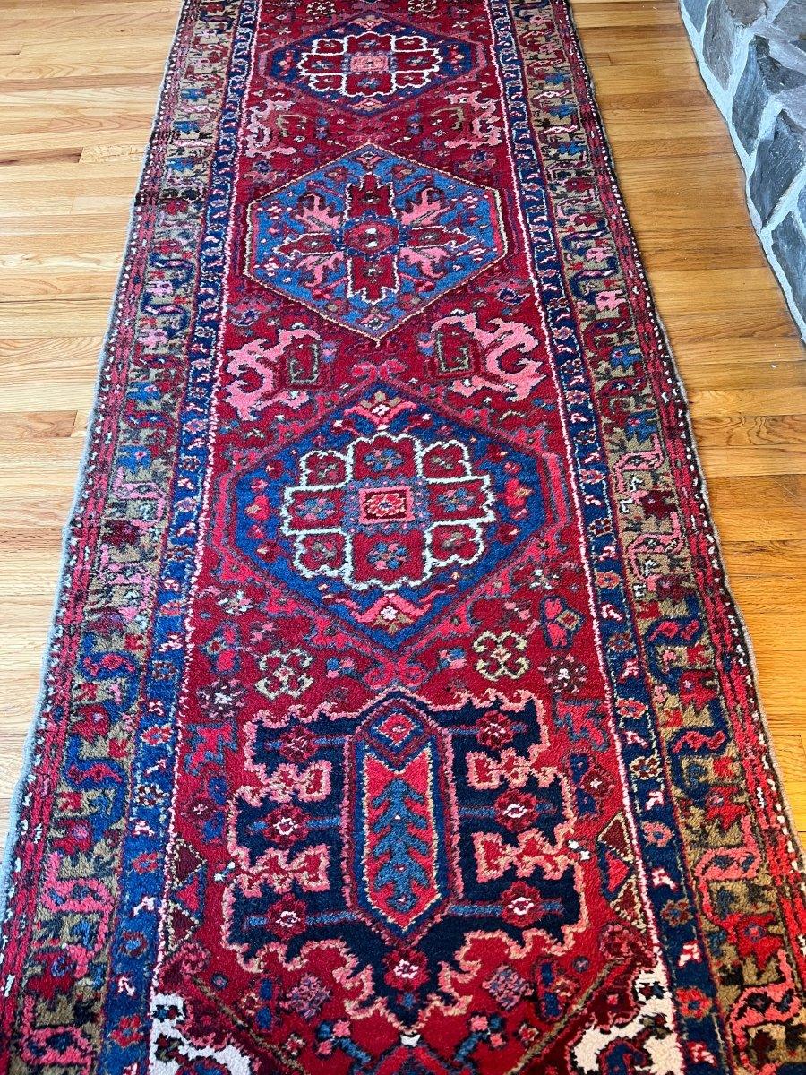 Persian Meshkin Runner | 10' 9