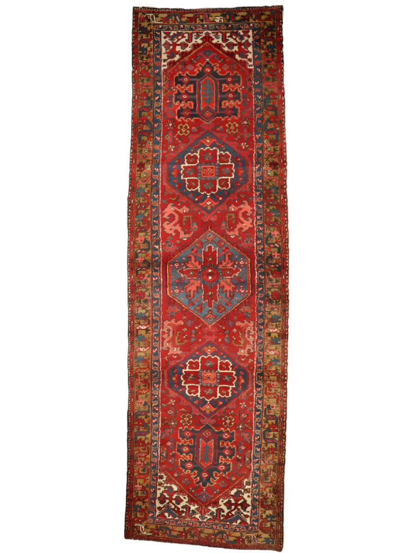 Persian Meshkin Runner | 10' 9