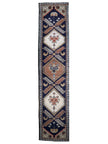 Persian Meshkin Runner Rug | 2' 5