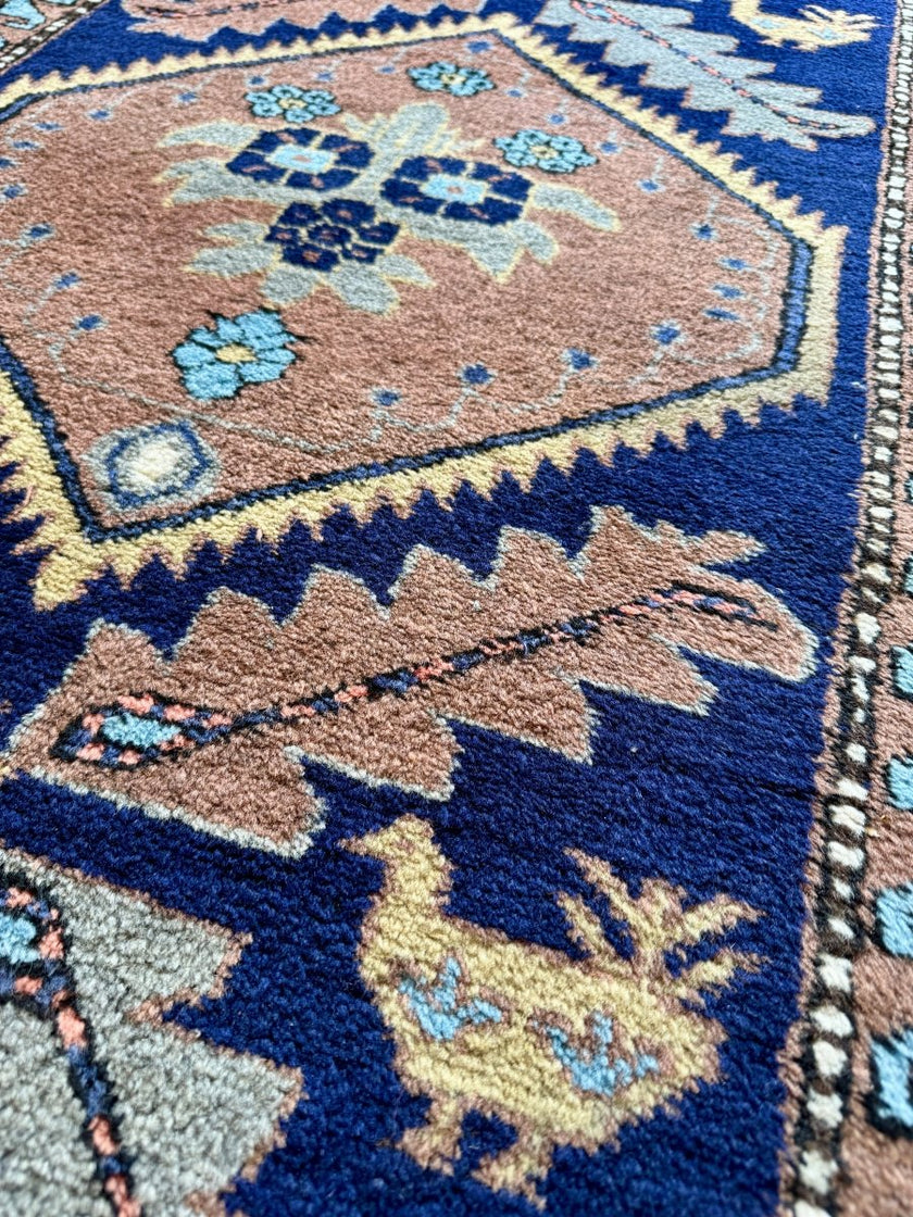 Persian Meshkin Runner Rug | 2' 5