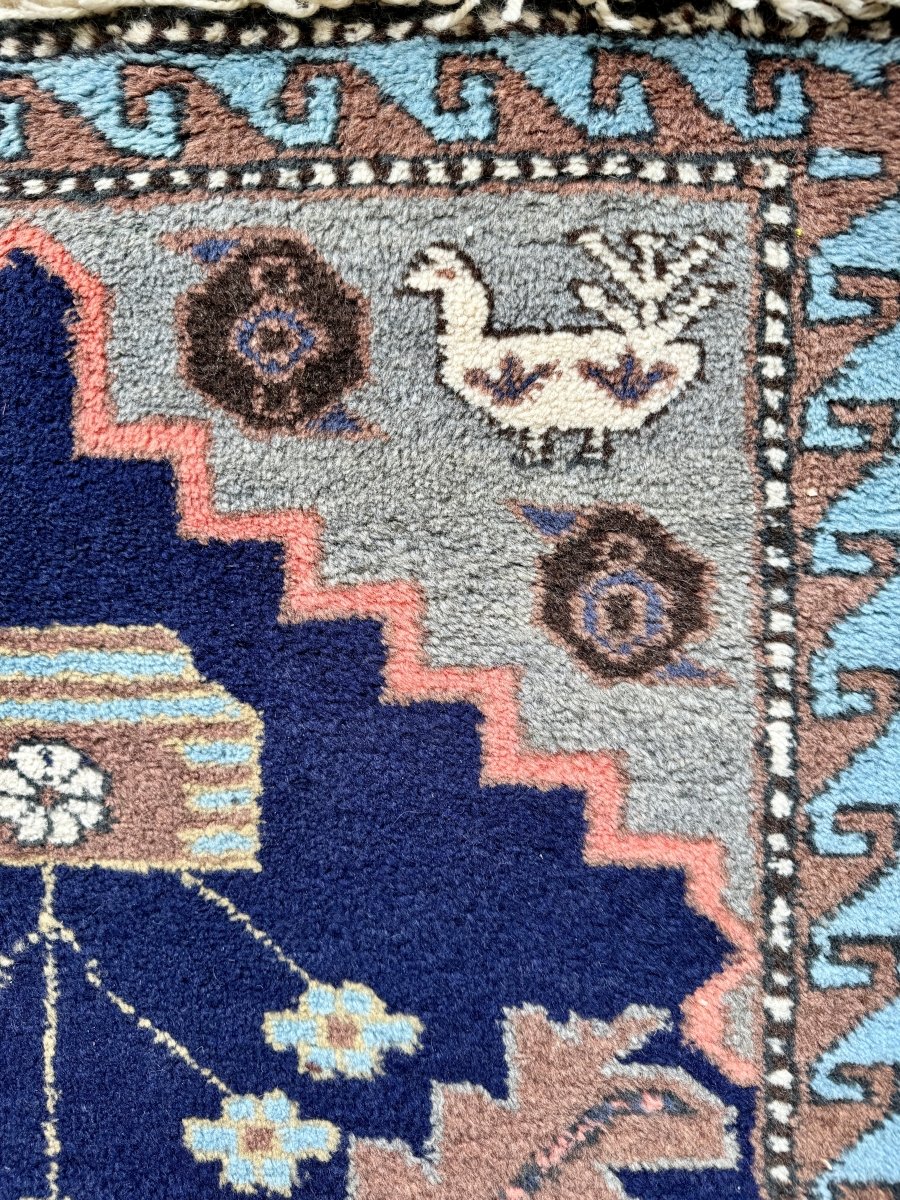 Persian Meshkin Runner Rug | 2' 5