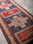 Persian Meshkin Runner Rug | 3' 11” x 10' 7
