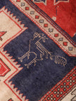 Persian Meshkin Runner Rug | 3' 11” x 10' 7