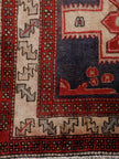 Persian Meshkin Runner Rug | 3' 11” x 10' 7