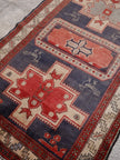 Persian Meshkin Runner Rug | 3' 11” x 10' 7