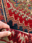 Persian Meshkin Runner Rug | 3' 3