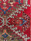 Persian Meshkin Runner Rug | 3' 3
