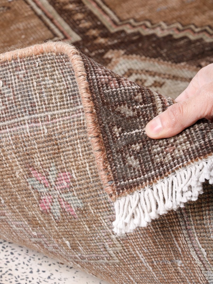 Persian Meshkin Runner Rug | 3' 3” x 8' 9