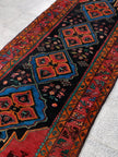 Persian Meshkin Runner Rug | 3' 7” x 9' 10