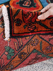 Persian Meshkin Runner Rug | 3' 7” x 9' 10