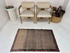Persian Mir-Boteh Rug | 2' 9” x 4' 3