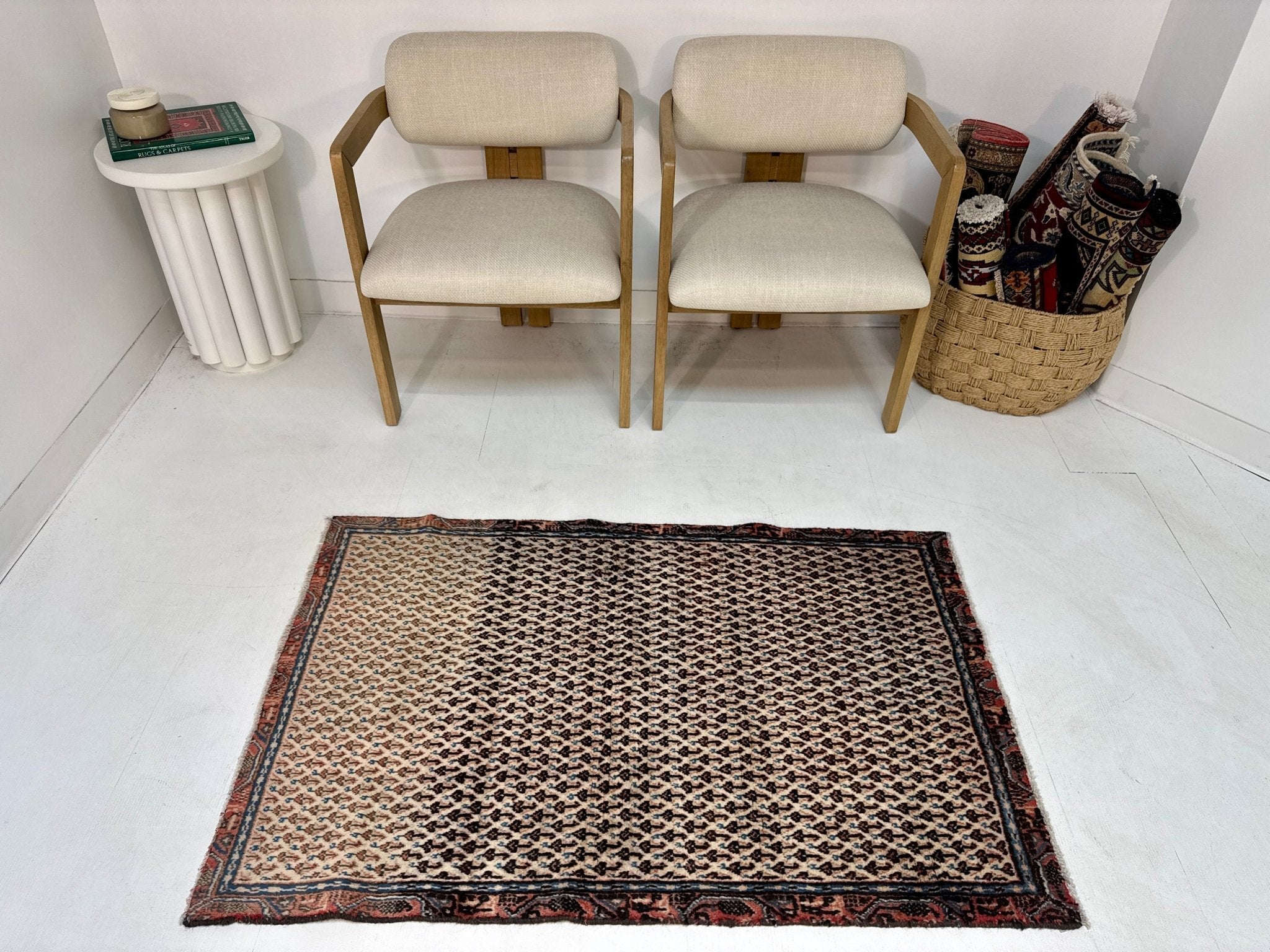 Persian Mir-Boteh Rug | 2' 9” x 4' 3