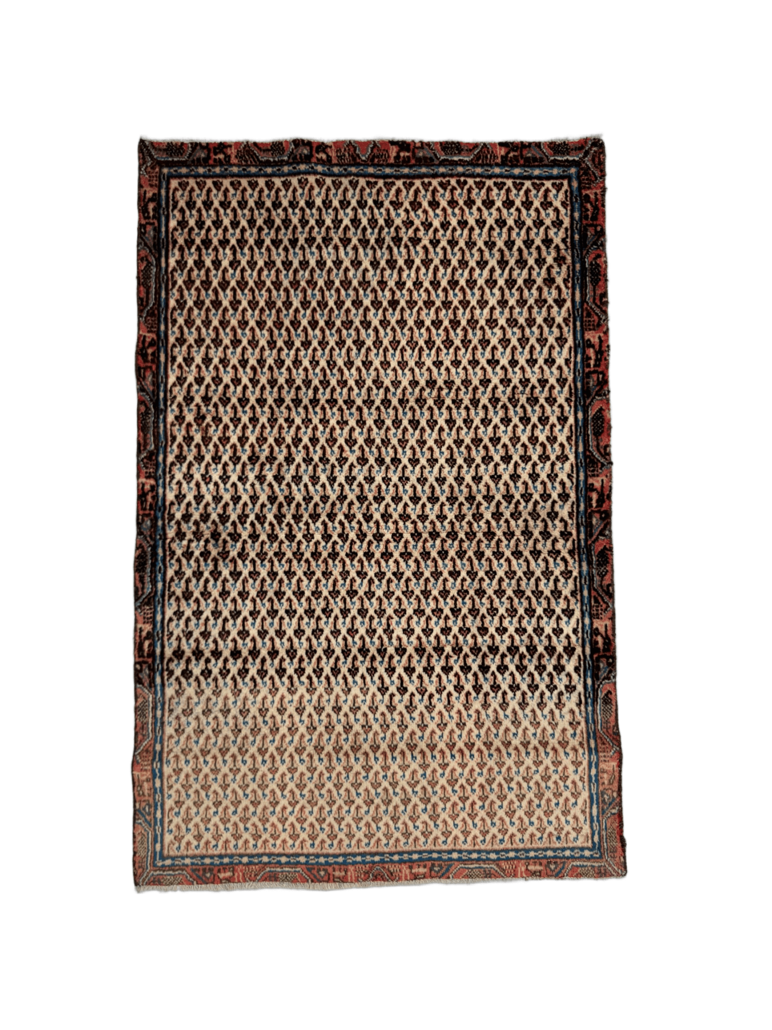 Persian Mir-Boteh Rug | 2' 9” x 4' 3