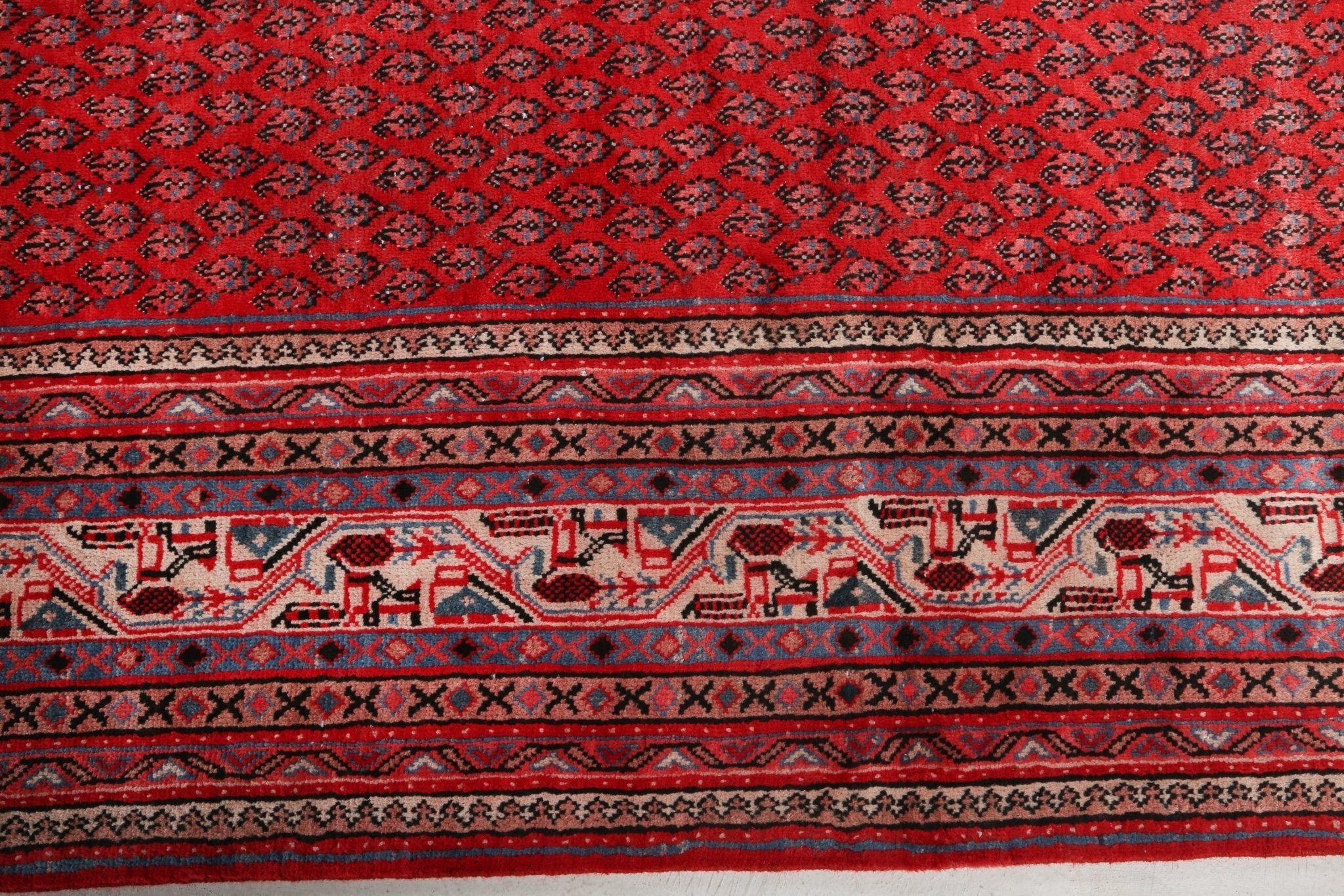 Persian Mir Boteh Rug | 7' 6