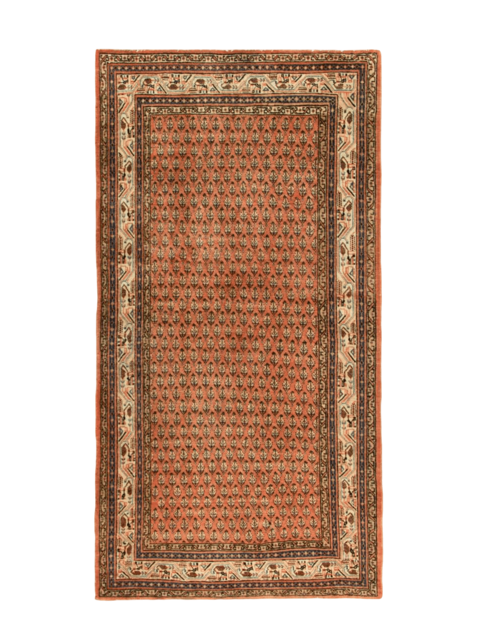 Persian Mir Rug | 3' 8” x 6' 11