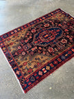 Persian Nahavand Rug | 4' 6