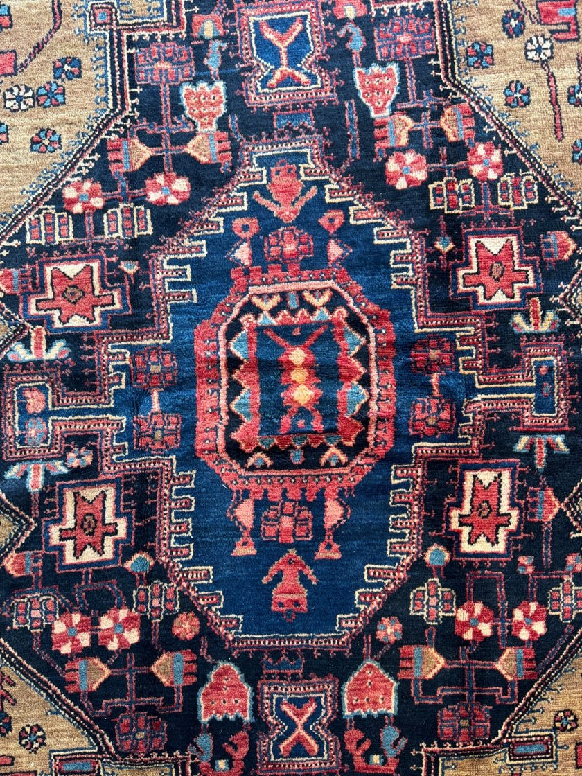 Persian Nahavand Rug | 4' 6