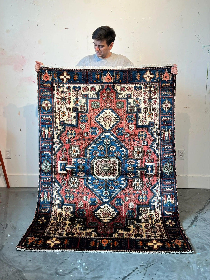 Persian Nahavand rug | 4’6” x 6’2”