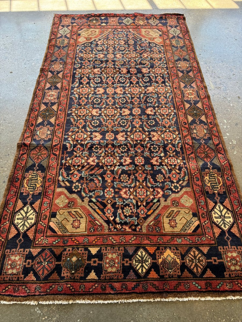 Persian Nahavand Rug | 5' 3