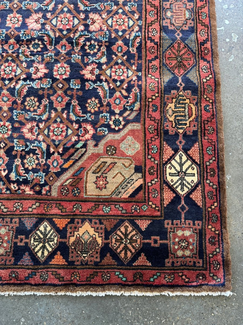 Persian Nahavand Rug | 5' 3