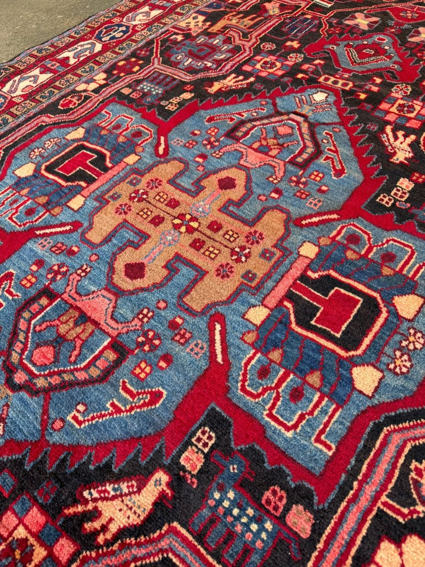 Persian Nahavand Rug | 5' 3