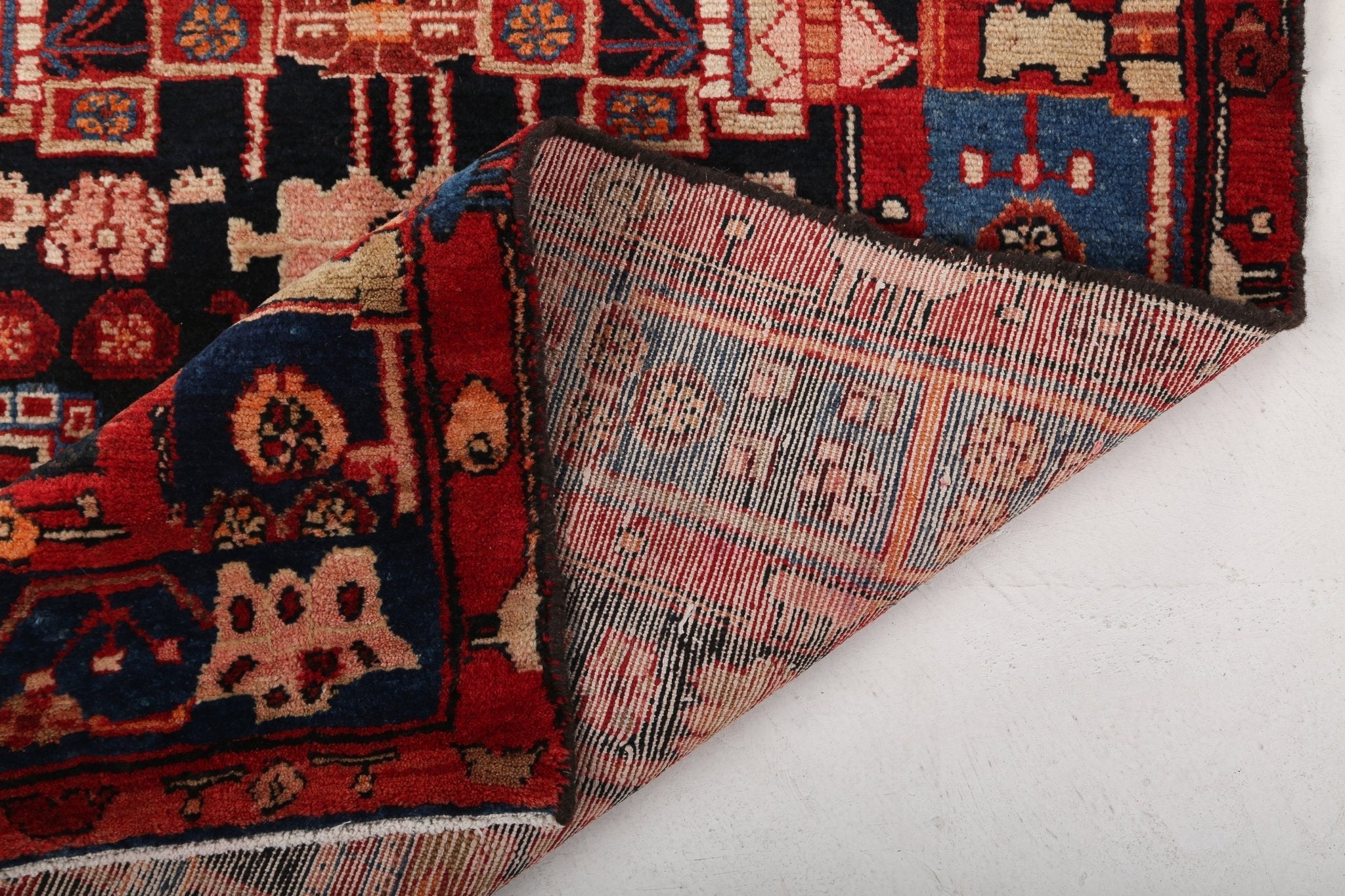 Persian Nahavand Runner Rug | 3' 8