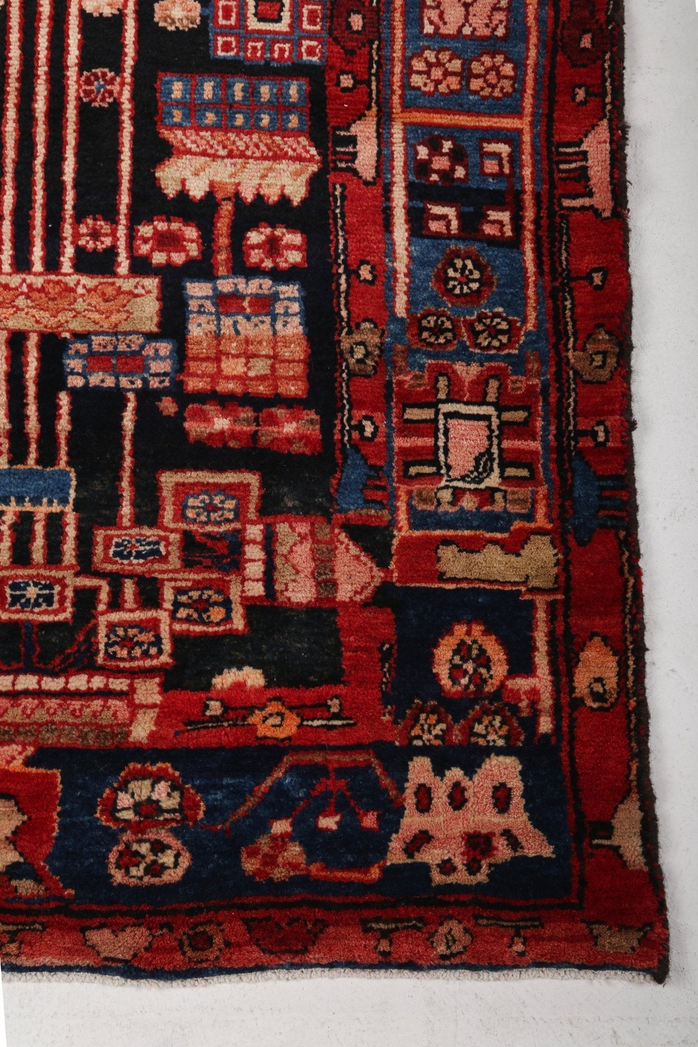 Persian Nahavand Runner Rug | 3' 8