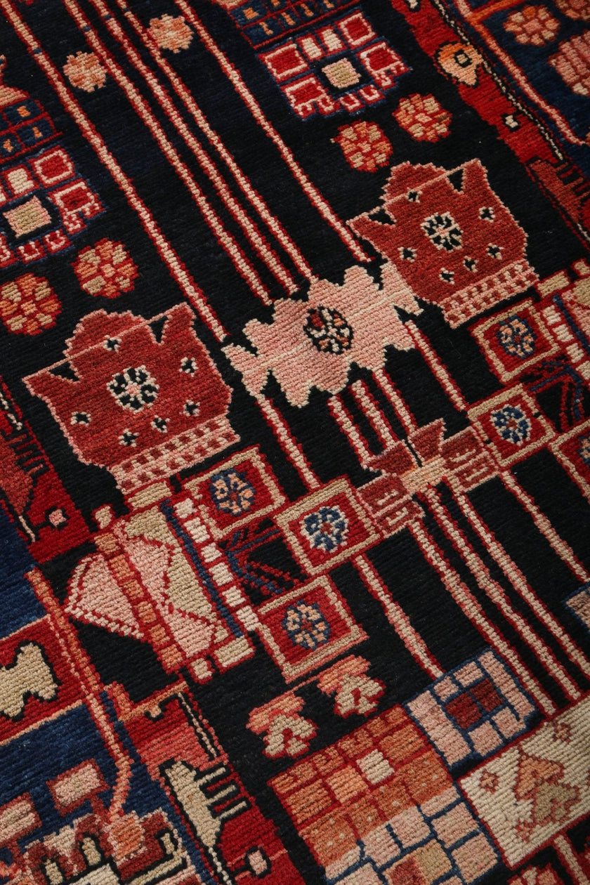 Persian Nahavand Runner Rug | 3' 8