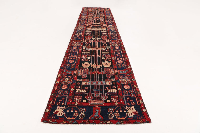 Persian Nahavand Runner Rug | 3' 8