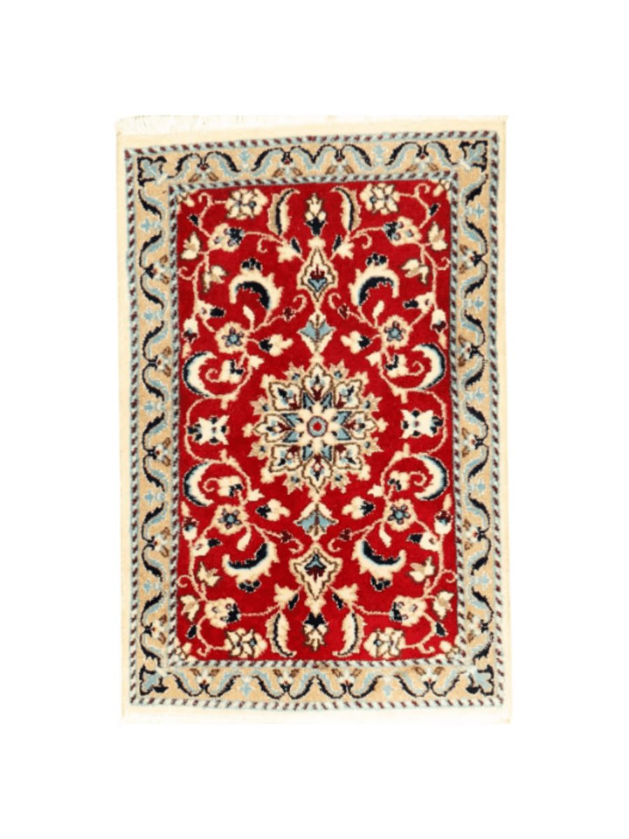 Persian Nain Rug | 1' 10