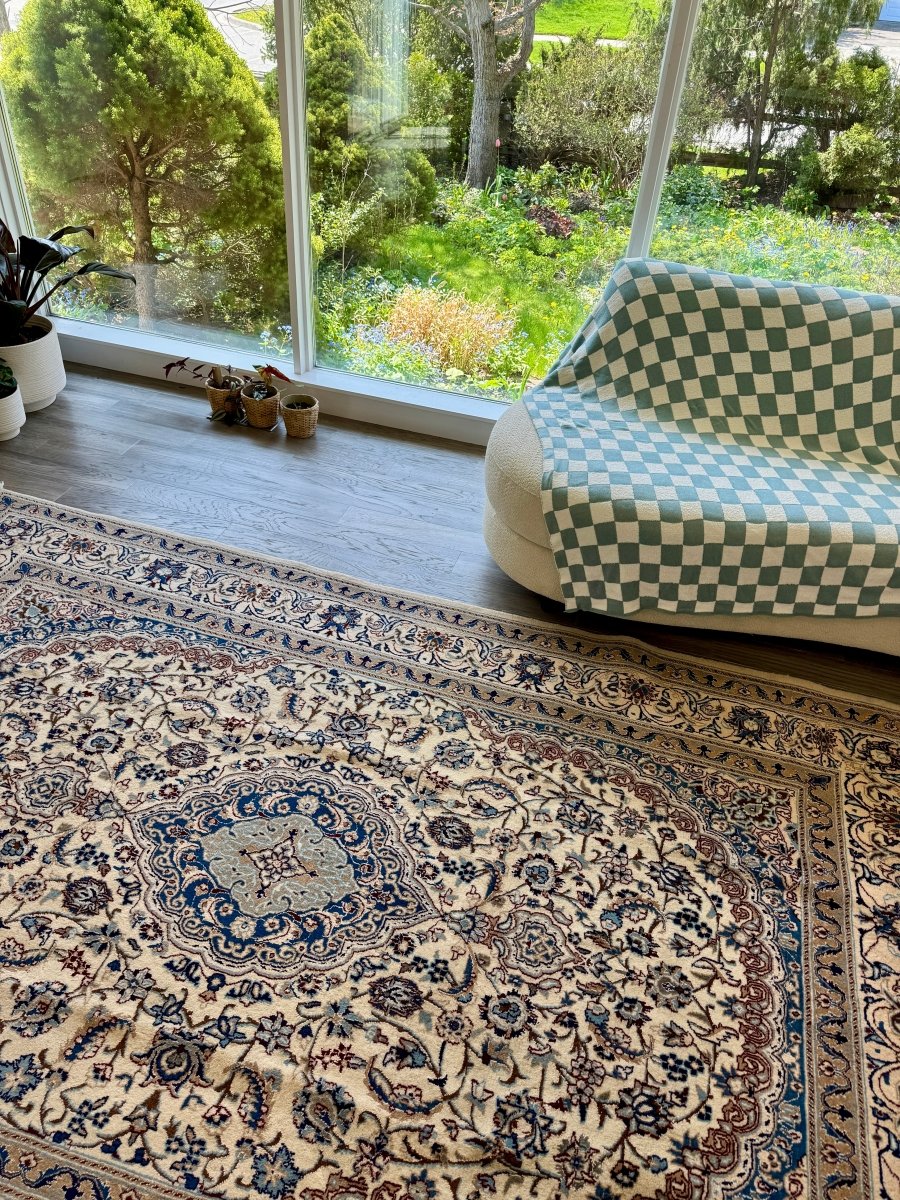 Persian Nain Rug | 6' 7