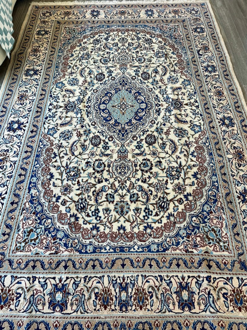 Persian Nain Rug | 6' 7