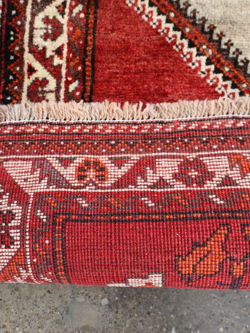 Persian Qashqai Gabbeh Rug | 3' 11