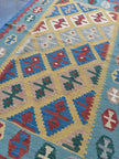 Persian Qashqai Kilim Rug | 3' 11