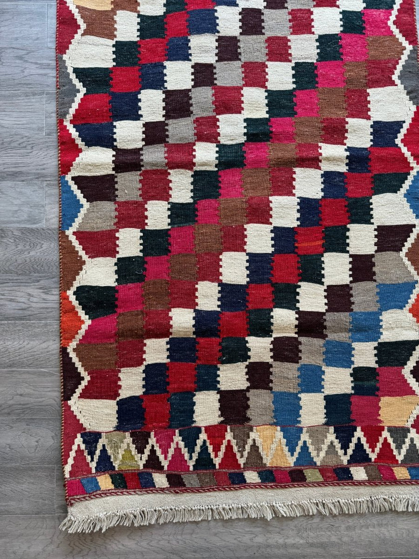 Persian Qashqai Kilim Rug |  3' 3